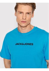 Jack & Jones - Jack&Jones T-Shirt You 12213077 Niebieski Regular Fit. Kolor: niebieski. Materiał: bawełna #5