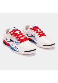 Joma - Buty halowe do piłki nożnej męskie, FS Reactive 23 FSW IN. Kolor: biały, czerwony, wielokolorowy. Sport: piłka nożna