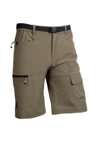 ELEMENTERRE - Spodenki turystyczne Élémenterre Bacoachi. Kolor: zielony. Sport: turystyka piesza #1