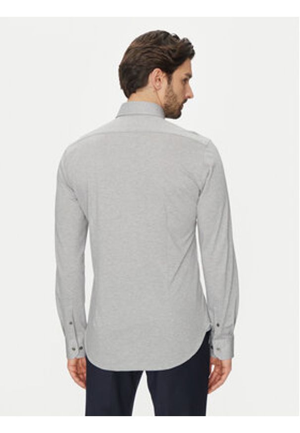 Michael Kors Koszula MD0MD91392 Szary Slim Fit. Kolor: szary. Materiał: bawełna