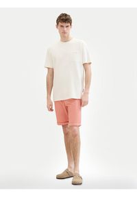 Tom Tailor Szorty materiałowe 1040227 Różowy Slim Fit. Kolor: różowy. Materiał: bawełna #7