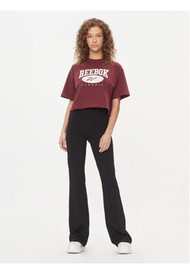 Reebok T-Shirt Classics Big Logo IL4638 Czerwony Regular Fit. Kolor: czerwony. Materiał: bawełna