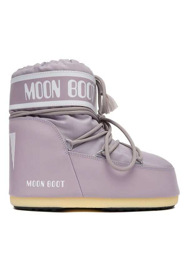 Moon Boot Śniegowce 80D1409340 Fioletowy. Kolor: fioletowy. Materiał: skóra