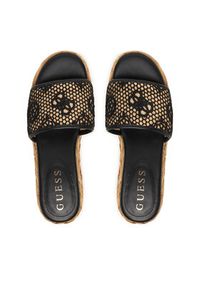 Guess Espadryle FLJBIA FAL04 Czarny. Kolor: czarny. Materiał: materiał #3
