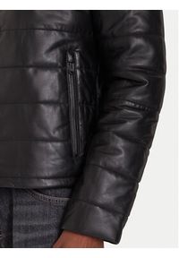 JOOP! Kurtka skórzana 262001980000867 Czarny Regular Fit. Kolor: czarny. Materiał: skóra #6