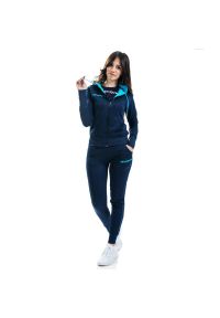 Givova Tuta Lady dres dla dziewczynek XS. Okazja: na uczelnię, na co dzień. Kolor: niebieski. Materiał: dresówka. Styl: casual, sportowy #2