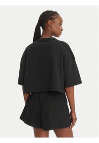 Calvin Klein Jeans T-Shirt LV047F828G Czarny Boxy Fit. Kolor: czarny. Materiał: bawełna #5