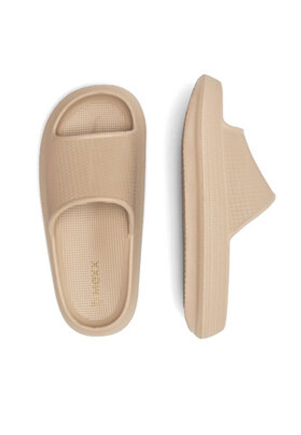 MEXX Klapki MXC007001W Beżowy. Kolor: beżowy. Materiał: syntetyk