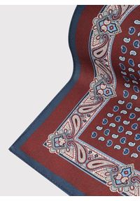 Pako Lorente - PAKO LORENTE - Dwustronna poszetka męska paisley. Materiał: poliester. Wzór: paisley #4