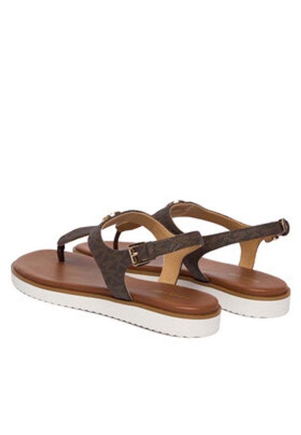 MICHAEL Michael Kors Sandały Val Thong 40R6VAFS1B Brązowy. Kolor: brązowy. Materiał: skóra