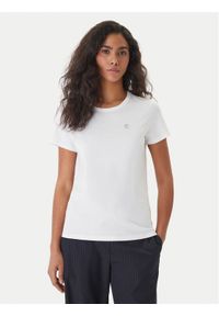 BOSS T-Shirt Eventsa11 50562055 Écru Slim Fit. Materiał: bawełna #1