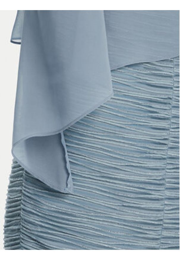 Swing Sukienka koktajlowa 50004700 Błękitny Regular Fit. Kolor: niebieski. Materiał: syntetyk. Styl: wizytowy