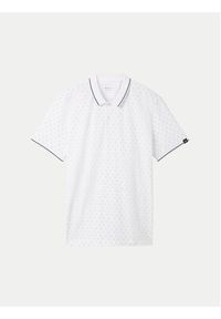 Tom Tailor Denim Polo 1040465 Biały Regular Fit. Typ kołnierza: polo. Kolor: biały. Materiał: bawełna #3