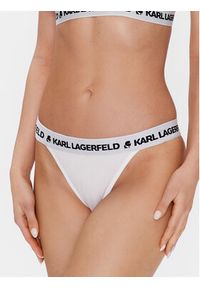Karl Lagerfeld - KARL LAGERFELD Komplet 2 par fig brazylijskich 225W2141 Biały. Kolor: biały. Materiał: lyocell #4