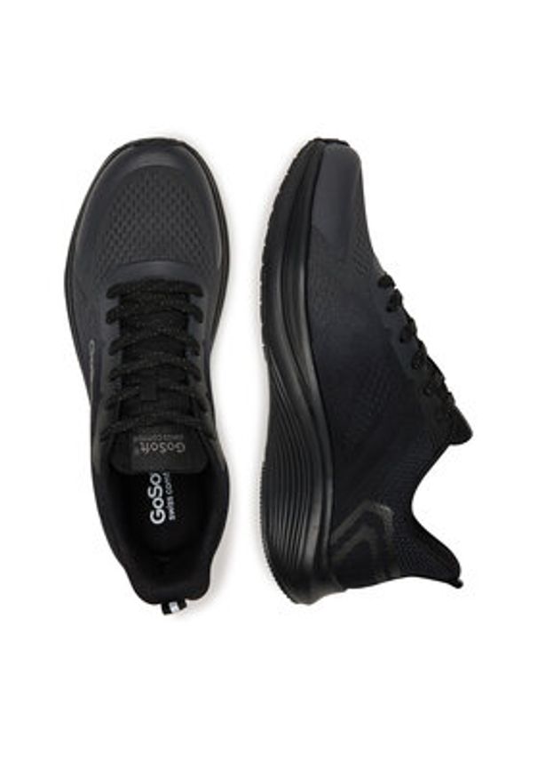 Go Soft Sneakersy HC-2408001 Czarny. Kolor: czarny. Materiał: materiał