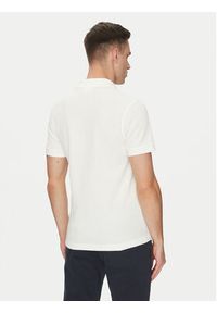 Lacoste Polo DH0262 Écru Regular Fit. Typ kołnierza: polo. Materiał: syntetyk, bawełna #4