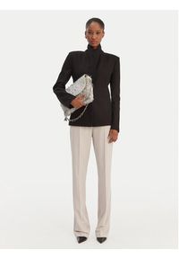 Patrizia Pepe Spodnie materiałowe 8P0800/A498-S748 Szary Regular Fit. Kolor: szary. Materiał: syntetyk #2