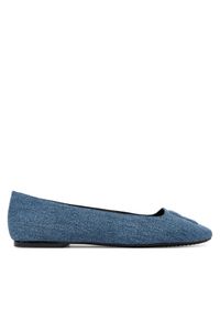 Baleriny DKNY. Kolor: niebieski