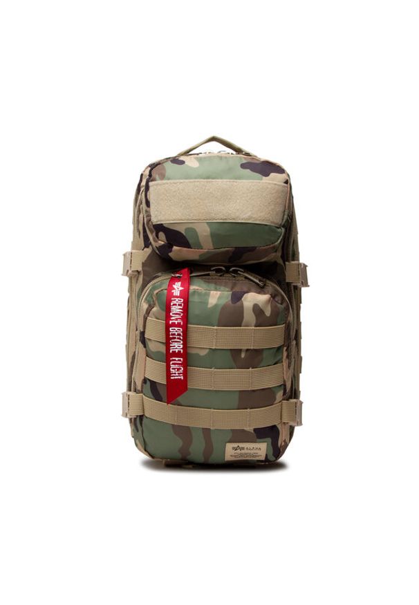 Alpha Industries Plecak Tactical Backpack 128927 Zielony. Kolor: zielony. Materiał: materiał