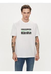 BOSS - Boss T-Shirt Bossticket 50515829 Biały Regular Fit. Kolor: biały. Materiał: bawełna