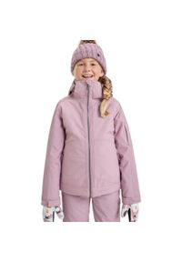 Roxy - Kurtka do sportów zimowych techniczna dla Dziewczynki MEADE 10K. Kolor: różowy. Sezon: zima. Sport: narciarstwo #1