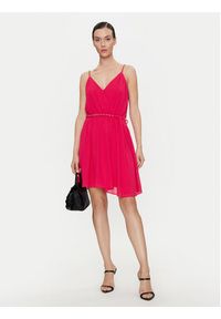 Morgan Sukienka letnia 241-RENODO Czerwony Loose Fit. Kolor: czerwony. Materiał: syntetyk. Sezon: lato #3