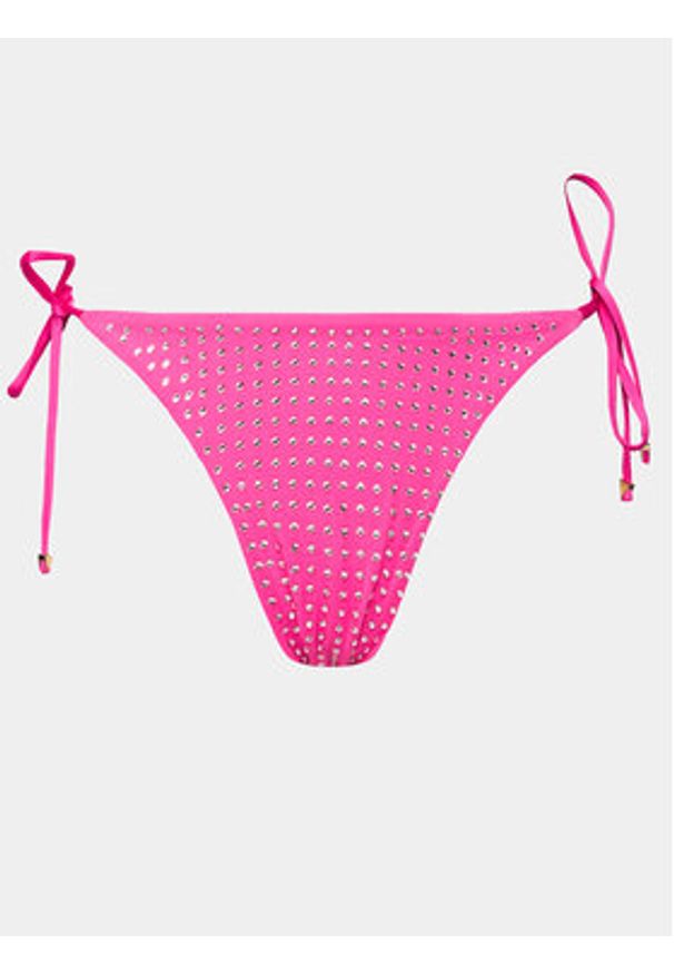 Guess Dół od bikini E4GO06 KC5Z0 Różowy. Kolor: różowy. Materiał: syntetyk