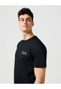 Wrangler - MESKA KOSZULKA WRANGLER SMALL AMERICANA TEE BLACK 112371411 #4