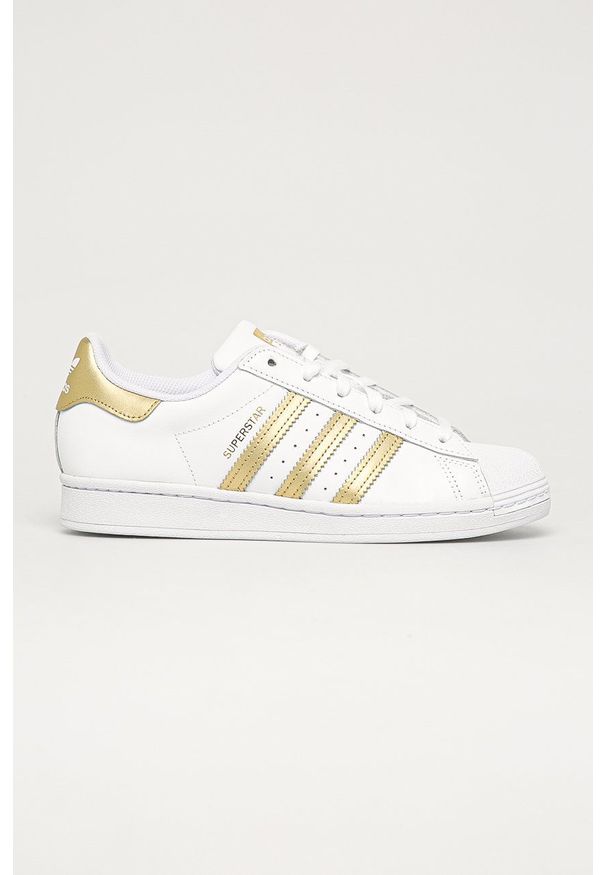 adidas Originals - Buty Superstar. Nosek buta: okrągły. Zapięcie: sznurówki. Kolor: biały. Model: Adidas Superstar