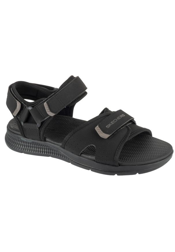 skechers - Sandały męskie, Go Consistent Sandal - Tributary. Kolor: czarny. Sezon: lato