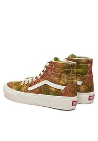 Vans Tenisówki VN0009QPCX11 Zielony. Kolor: zielony. Materiał: skóra, zamsz #2