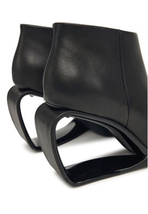 United Nude Botki Mobius Ankle Bootie Hi 109370116 Czarny. Kolor: czarny. Materiał: skóra