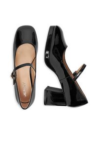 Jenny - JENNY Czółenka CEO-CD240132-7 Czarny. Kolor: czarny. Materiał: materiał #7