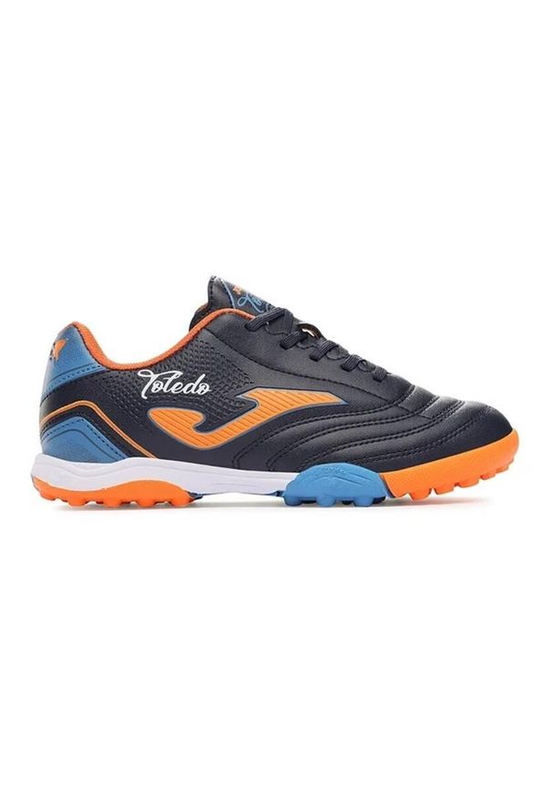 Buty do piłki nożnej dla dzieci Joma Toledo TF. Kolor: niebieski. Sport: piłka nożna