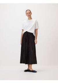 Reserved - Plisowana spódnica - wielobarwny. Materiał: dzianina