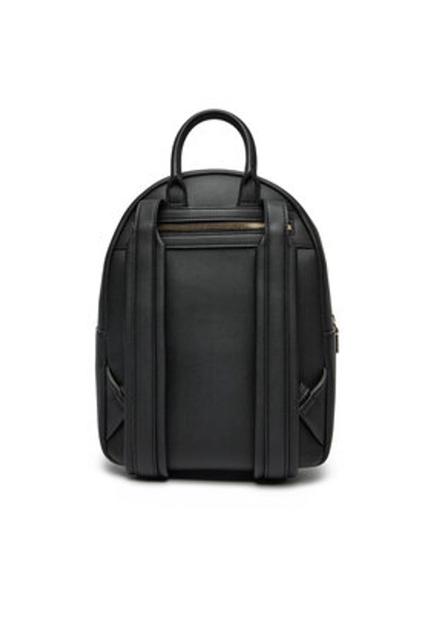 Love Moschino - LOVE MOSCHINO Plecak JC4193PP1MKD0000 Czarny. Kolor: czarny. Materiał: skóra