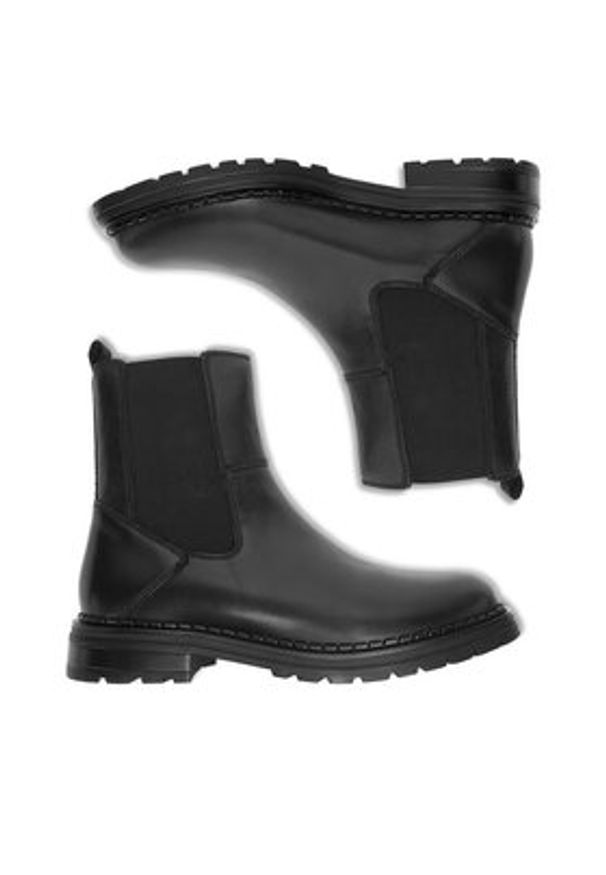 Lasocki Sztyblety CEO-WI16-TIBILISI-01 Czarny. Kolor: czarny. Materiał: skóra