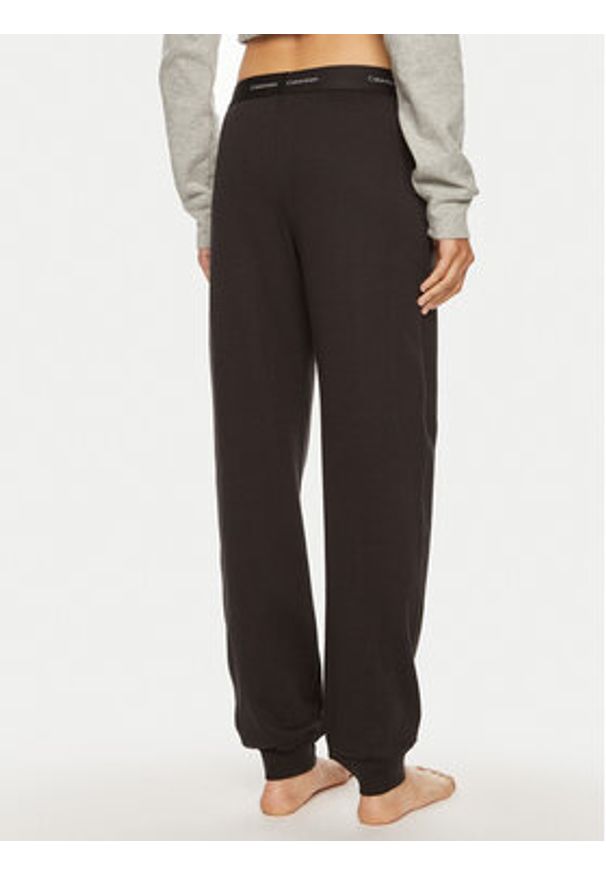 Calvin Klein Underwear Spodnie dresowe 000QS7271E Czarny Regular Fit. Kolor: czarny. Materiał: bawełna
