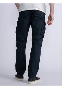 Petrol Industries Spodnie materiałowe M-3030-TRO581 Granatowy Slim Fit. Kolor: niebieski. Materiał: bawełna #5