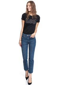 Wrangler - WRANGLER RETRO-STRAIGHT DAMSKIE SPODNIE JEANSOWE DEEP OCEAN W238WB86X. Styl: retro #6