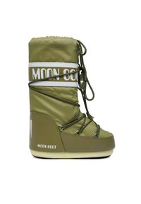 Śniegowce Moon Boot. Kolor: brązowy