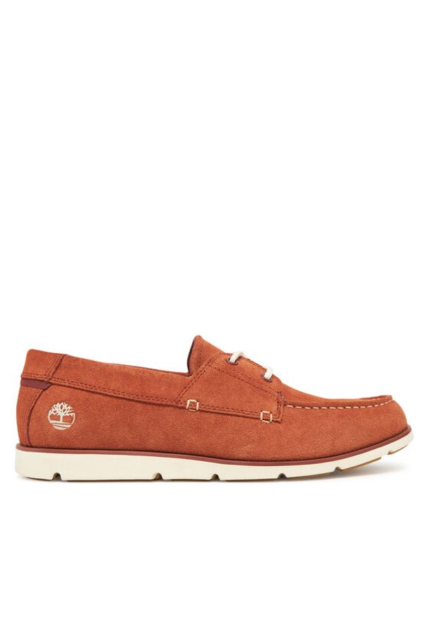 Timberland Mokasyny Grafton Bay TB0A42X7EIZ1 Brązowy. Kolor: brązowy. Materiał: skóra, zamsz