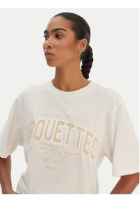 BOSS T-Shirt C_Eregular_1 50556993 Beżowy Relaxed Fit. Kolor: beżowy. Materiał: bawełna #5