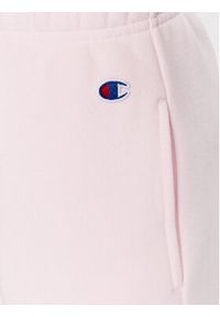 Champion Szorty sportowe Minimal Reverse Weave 116247 Różowy Regular Fit. Kolor: różowy. Materiał: bawełna #4