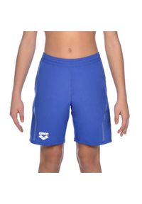 Spodenki Arena Junior Team Line Bermuda. Kolor: niebieski. Materiał: poliester #1