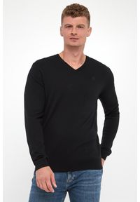 Karl Lagerfeld - Sweter męski wełniany KARL LAGERFELD. Materiał: wełna #1