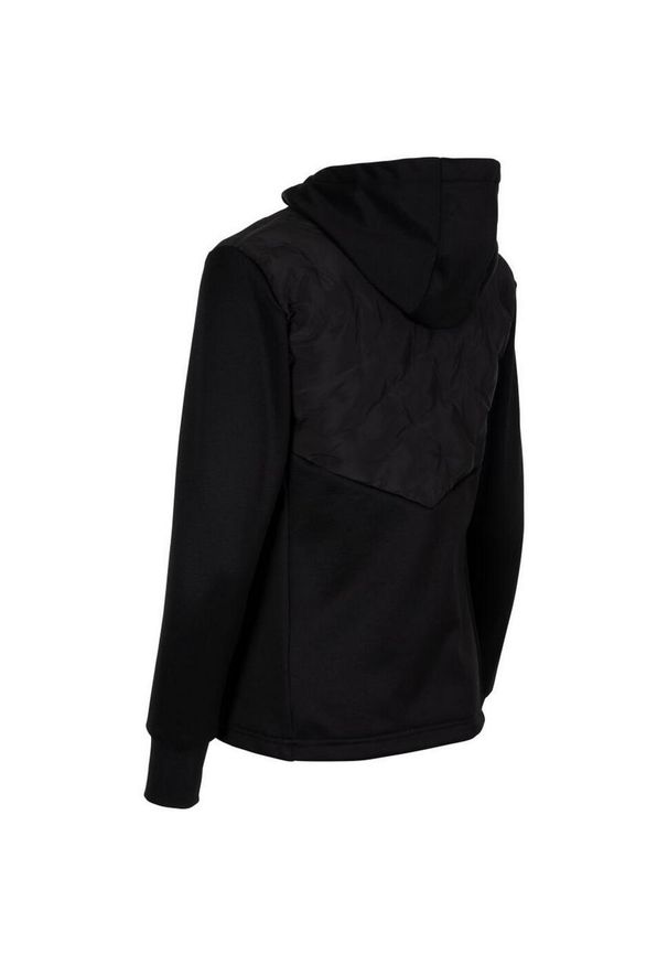 TRESPASS - Kurtka Hybrydowa Damska Marney Active Hybrid Jacket. Kolor: czarny. Sport: turystyka piesza