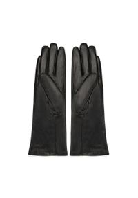 Wittchen - Ocieplane rękawiczki damskie ze skóry naturalnej czarne. Kolor: czarny. Materiał: skóra. Styl: klasyczny, wizytowy #3
