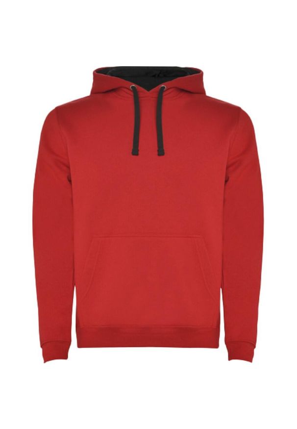 ROLY - Męska Bluza Z Kapturem Urban. Typ kołnierza: kaptur. Kolor: czerwony, wielokolorowy, brązowy, zielony