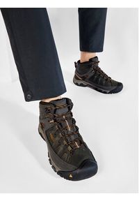 keen - Keen Trekkingi Targhee III Mid Wp 1017787 Zielony. Kolor: zielony. Materiał: nubuk, skóra. Sport: turystyka piesza #9